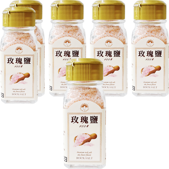 新光洋菜 玫瑰鹽, 6瓶