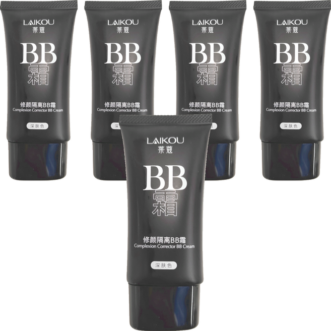 LAIKOU 萊蔻 多效修護隔離BB霜 50g, 深膚色, 5條