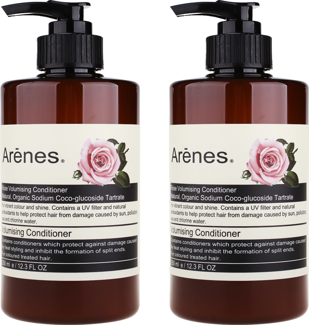 Arenes 愛霓思 香氛植萃護髮素 玫瑰, 350ml, 2入
