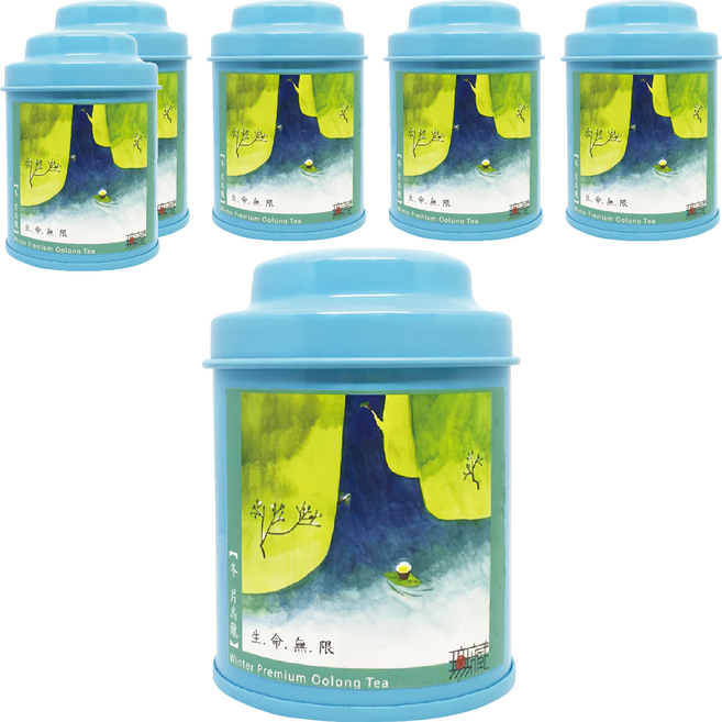 無藏茗茶 阿里山故事茶 冬片烏龍, 18g, 1罐, 6罐