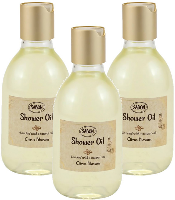 SABON 沐浴油 橙花漫舞, 300ml, 3瓶