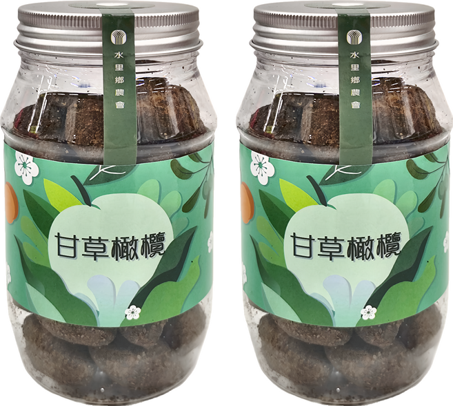 水里鄉農會 甘草橄欖, 280g, 2瓶