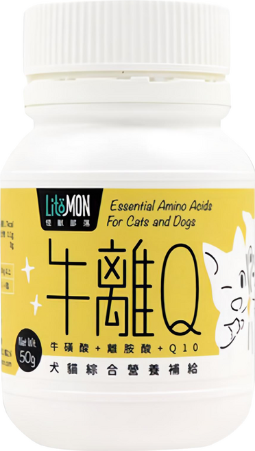 LitoMON 怪獸部落 犬貓用牛離Q, 綜合營養補給, 1罐