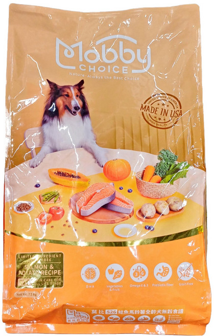 Mobby 莫比 全齡犬 S26無穀食譜 乾飼料, 1袋
