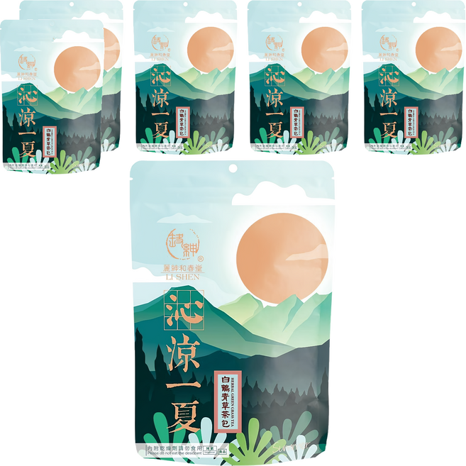 麗紳和春堂 阿涼白鶴青草茶包家庭號, 6袋