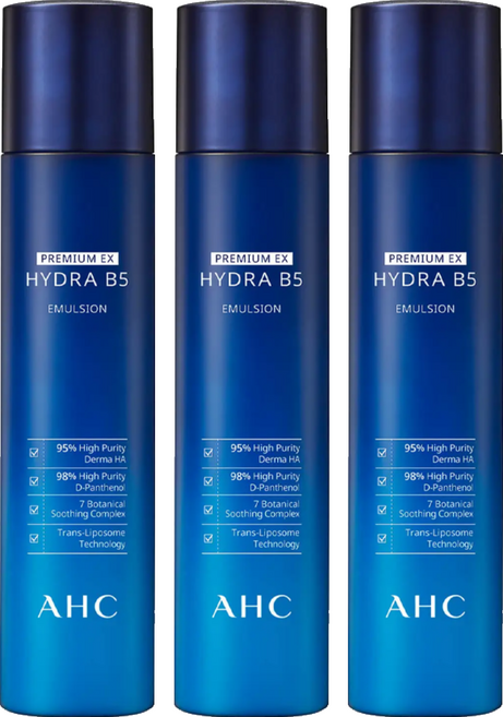 AHC 瞬效B5微導保濕乳液, 140ml, 3瓶