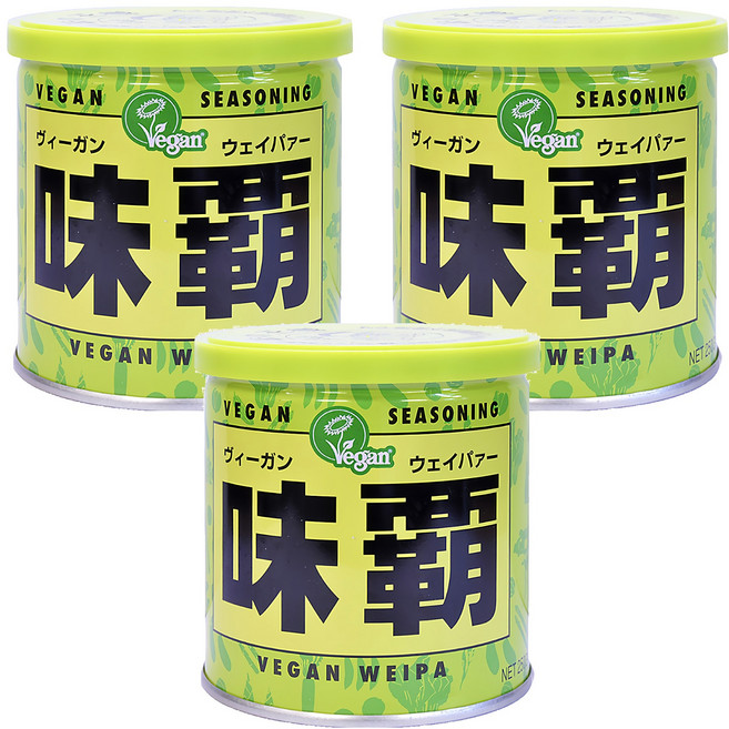廣記商行 味霸 蔬菜味調味料 植物五辛素, 250g, 3罐