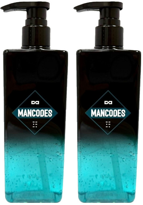 MANCODES 左顏右色 清肌沐浴露, 400ml, 2瓶