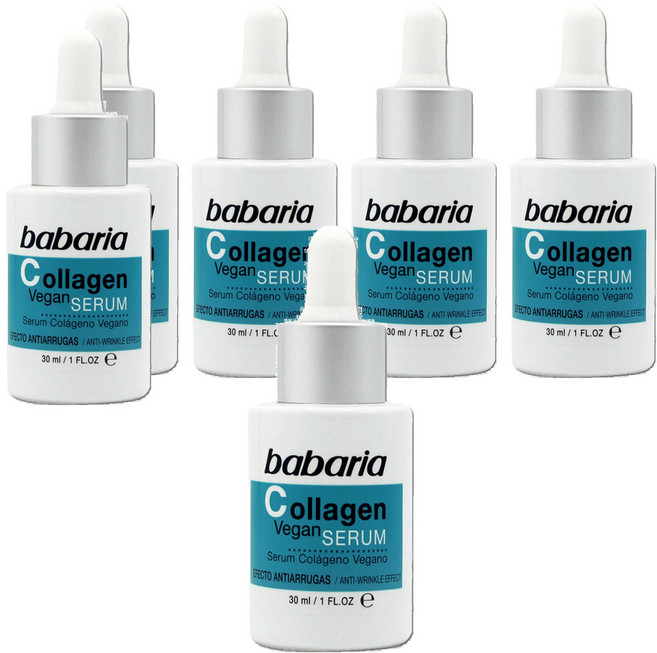 babaria 膠原蛋白精華液, 6個, 30ml