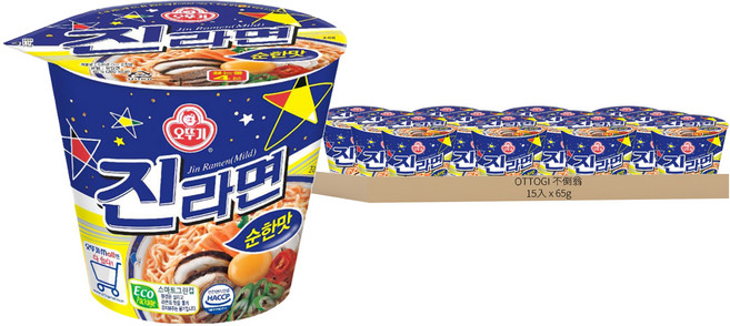 OTOKI 不倒翁 金拉麵原味 65g, 15入