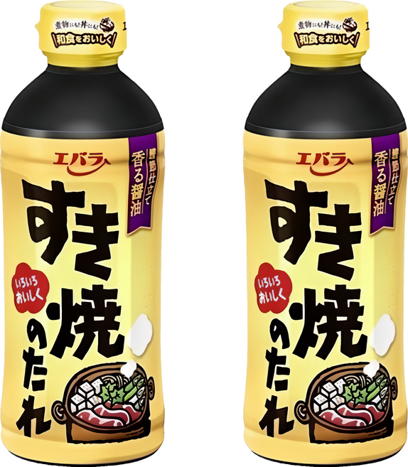 Ebara 荏原 壽喜燒醬 關東風味, 500ml, 2瓶