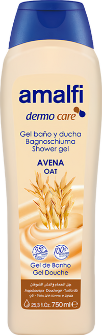 Amalfi 燕麥防護保濕沐浴乳, 750ml, 1瓶