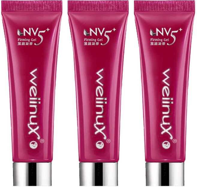 wellnuX 維妮舒 NV5+緊緻凝膠 含玻尿酸 高效保濕 私密肌保養, 30ml, 3條