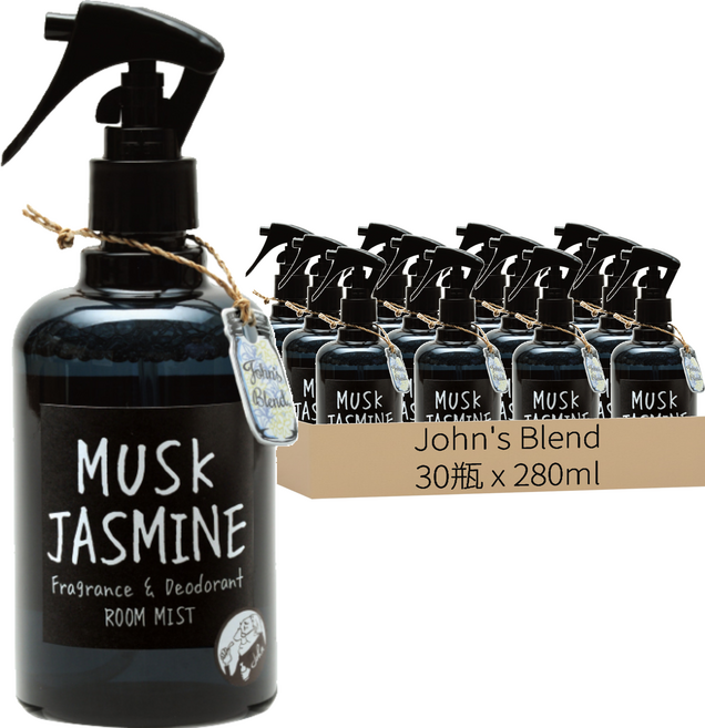 John's Blend 香氛噴霧, 麝香茉莉花, 280ml, 30瓶