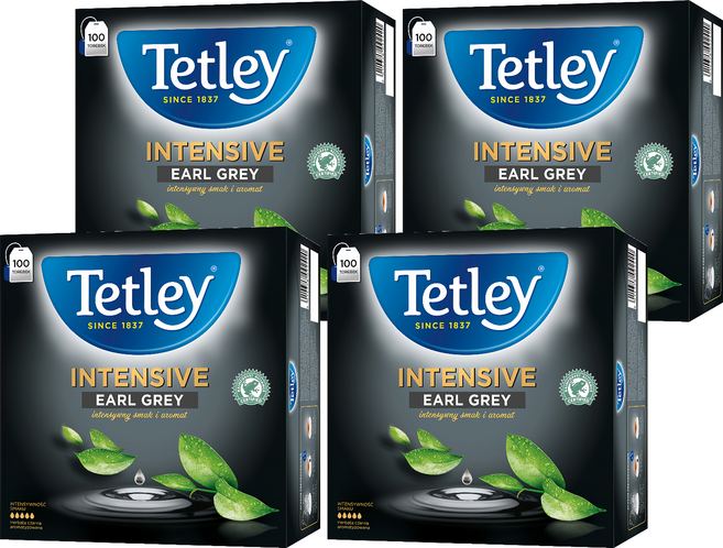 Tetley 泰特利 英式伯爵茶, 2g, 100入, 4盒