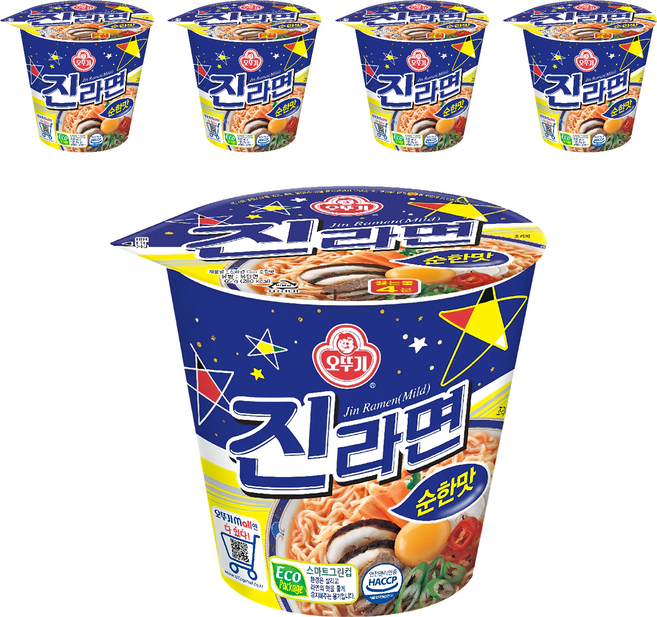 OTOKI 不倒翁 金拉麵 原味 65g, 5入