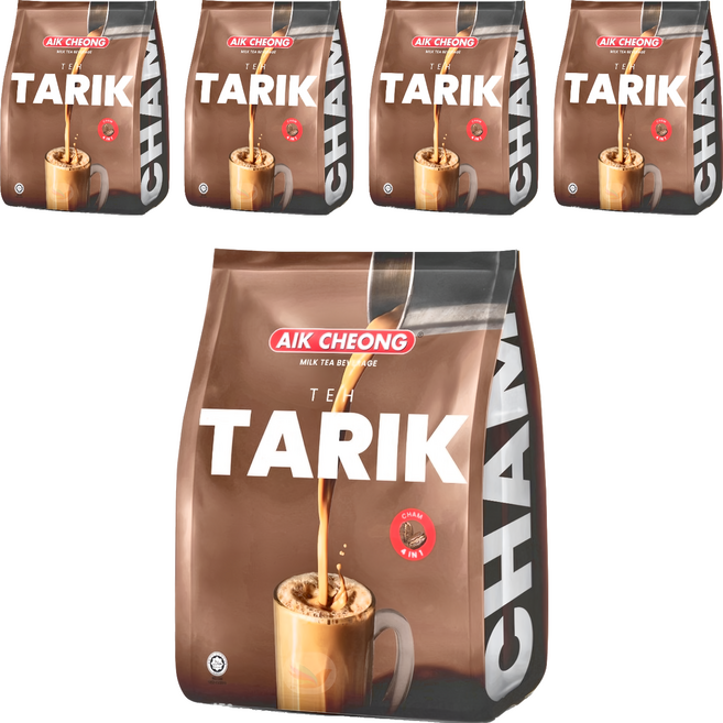 AIK CHEONG 益昌 南洋拉茶 四合一 (鴛鴦奶茶) 456g, 38g, 12包, 5袋