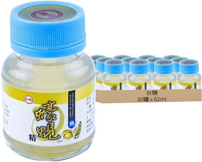 台糖 蠔蜆精, 372ml, 5盒
