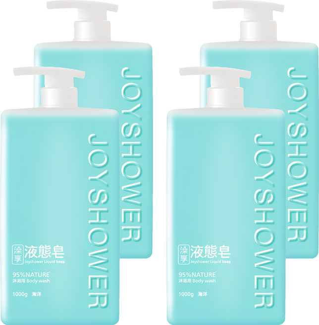 澡享 液態皂 海洋, 4瓶