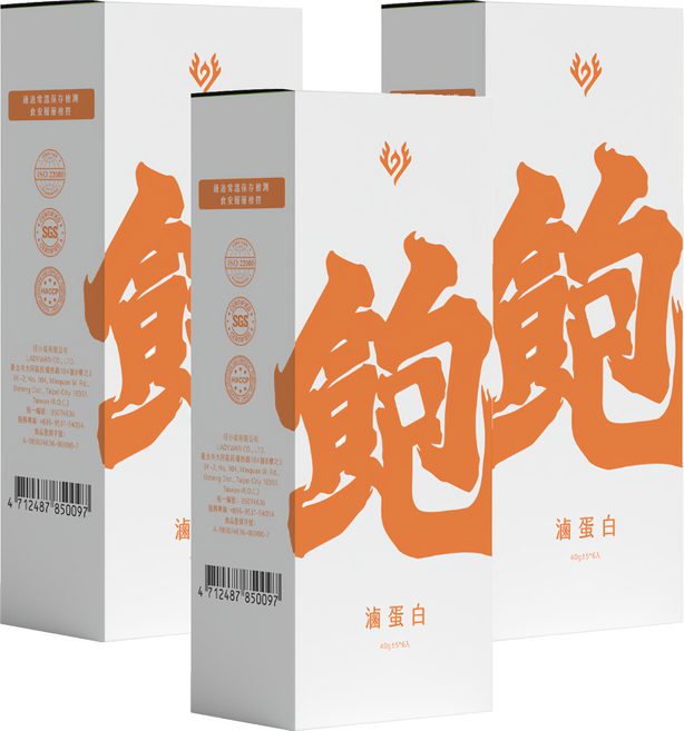 九祿 滷蛋白 黑胡椒口味, 240g, 3盒