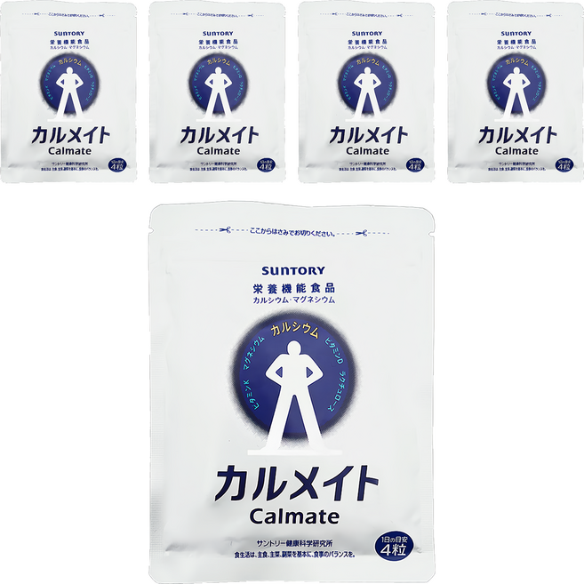 SunTORY 三得利 台灣公司貨 健鈣立 30日, 120顆, 5包