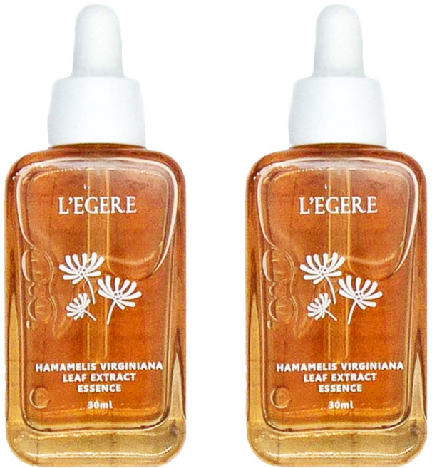 L'EGERE 金縷梅控油原液精華液 30ml EWG綠色等級成分添加 無酒精 無色素 無矽靈, 2瓶