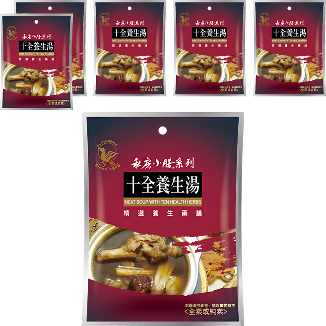 飛馬 十全養生湯, 45g, 6包