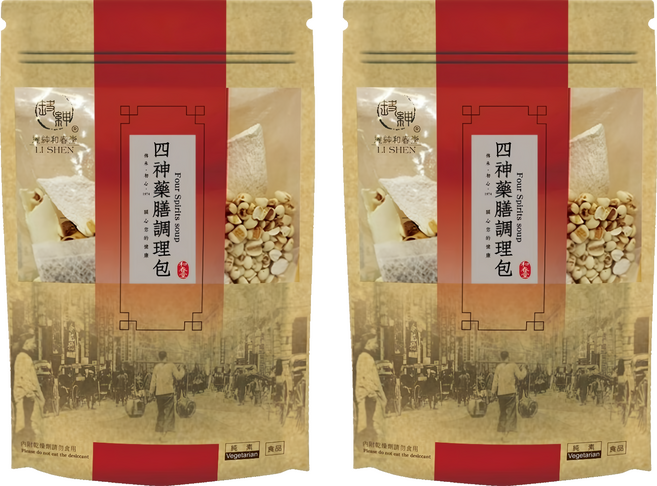 麗紳和春堂 四神藥膳調理包 200g - 方便快速 滋補養身, 2包