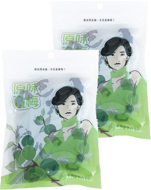 水里鄉農會 旅行隨手包 茶梅, 100g, 2包