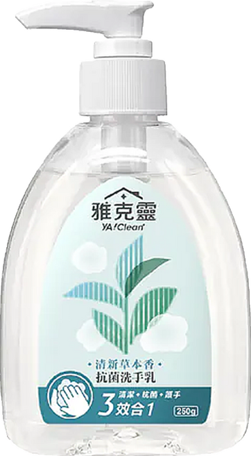 美吾髮 雅克靈 雙重抗菌洗手乳, 250g, 1瓶