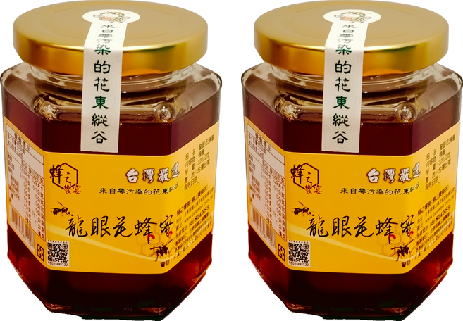 蜂之饗宴 龍眼花蜂蜜, 2個, 320g