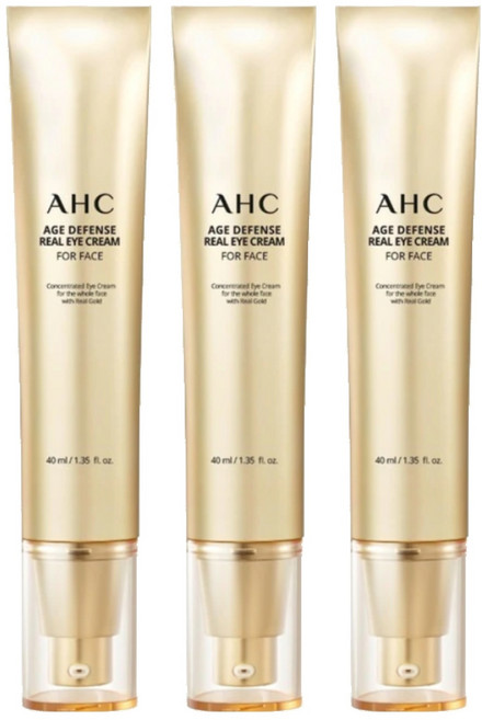 AHC 黃金逆時超導胜 緊緻全臉眼霜, 3件