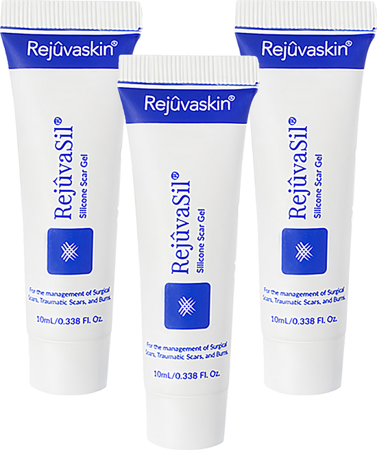 Rejuvaskin RejuvaSil 疤痕凝膠 10ml, 3條