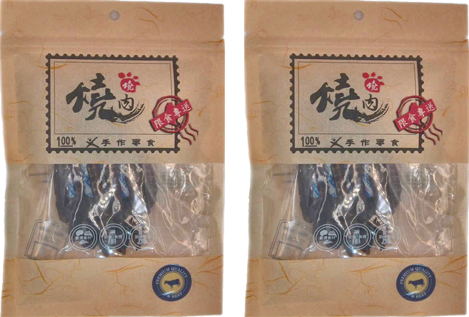 燒肉燒 香醇牛筋條 零食, 牛肉, 70g, 2包