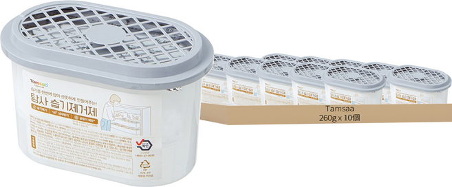 Tamsaa 除濕劑, 260g, 10個