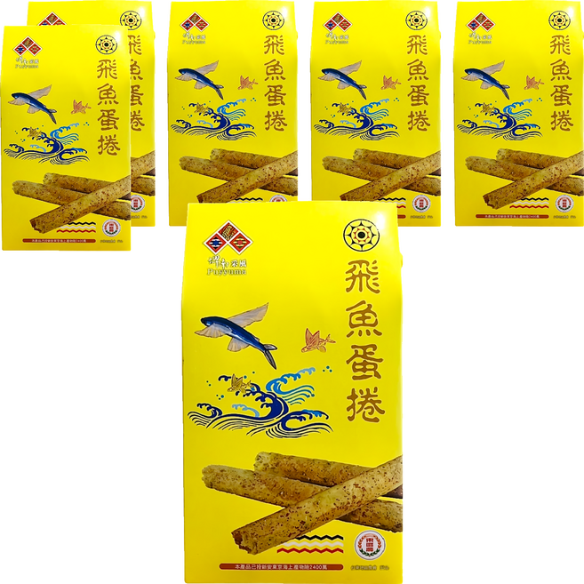 台東地區農會 飛魚蛋捲, 160g, 6盒