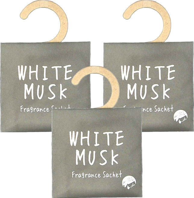 John's Blend 香氛掛袋 (白麝香) 輕輕一掛 一抹香味舒緩開來, 白麝香, 3個