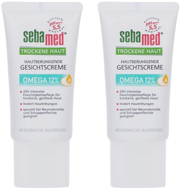 sebamed 施巴 抗乾敏護膚霜 omega 12%, 50ml, 2條