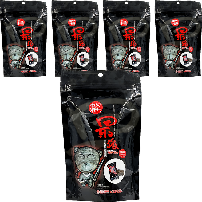 梅子夢工廠 最強 梅精軟糖, 5包, 100g