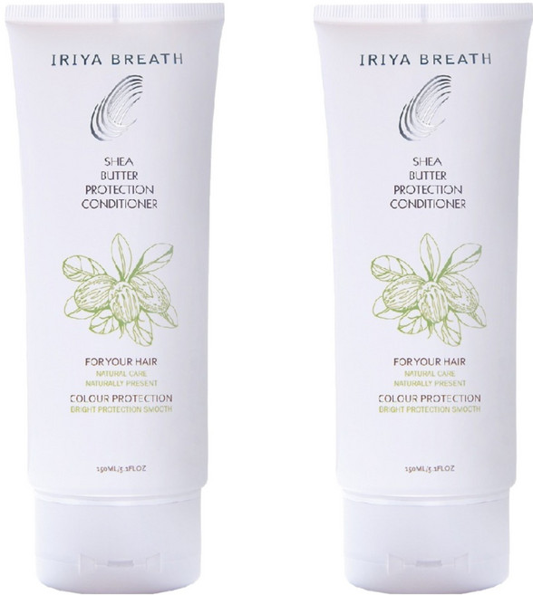 IRIYA BREATH 伊麗雅 免沖洗乳木果護髮精華乳, 2條, 150ml