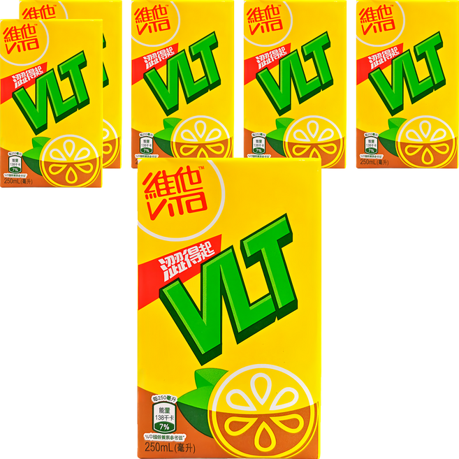 ViTa 維他 檸檬茶飲品, 250ml, 6入