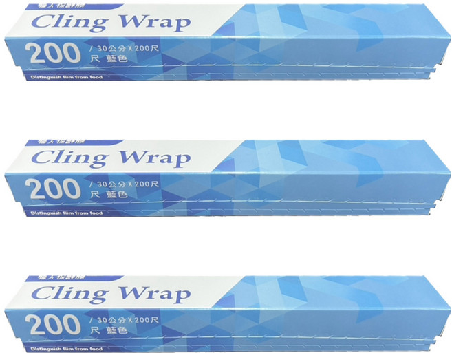 職人 藍色保鮮膜, 60m, 3個