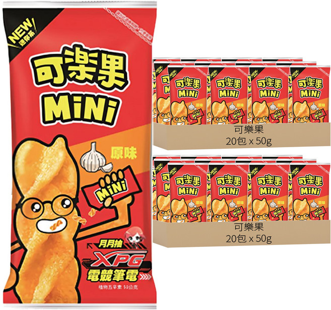 可樂果 Mini 原味, 50g, 40包