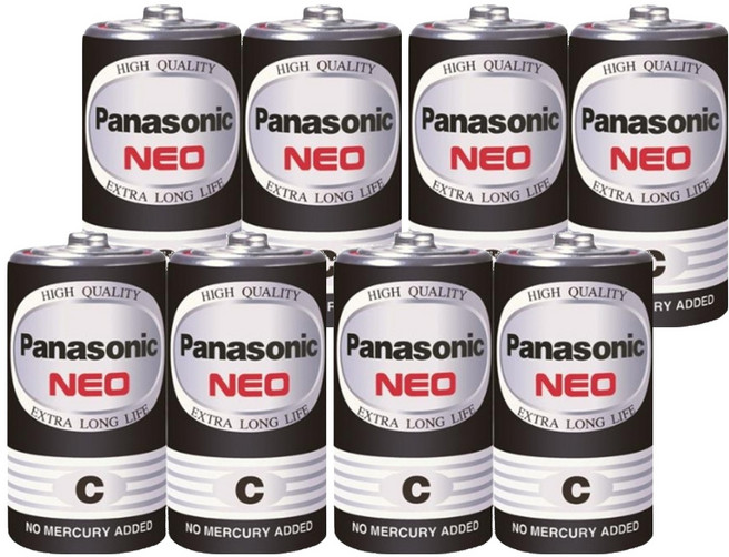 Panasonic 台灣公司貨 錳乾電池 2號, 4組, 2顆