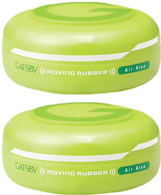 GATSBY 空氣塑型髮腊 綠色, 80g, 2罐