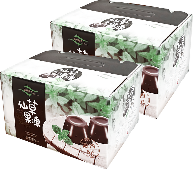 關西鎮農會 仙草果凍 10個, 2盒, 100g