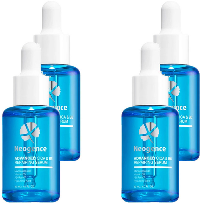 Neogence 霓淨思 極效積雪草B5舒敏修護精華, 30ml, 4瓶