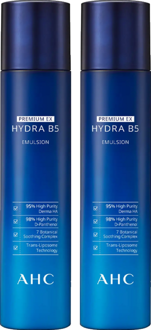 AHC 瞬效B5微導保濕乳液, 140ml, 2瓶