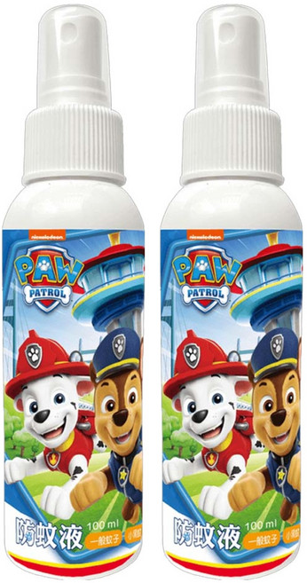 PAW PATROL 汪汪隊立大功 防蚊液, 100ml, 2瓶