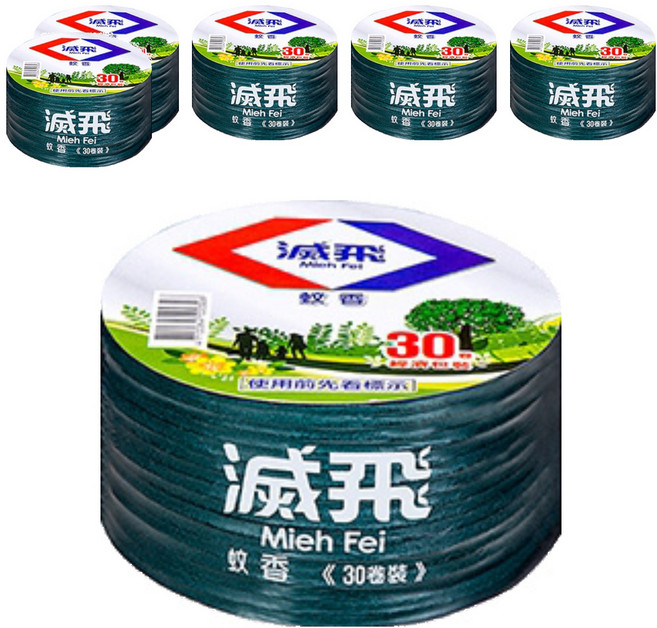滅飛 蚊香經濟包, 375g, 6組